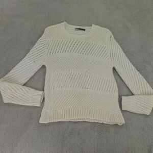 Jenni‎ Kayne Sweater Open Knit Pullover